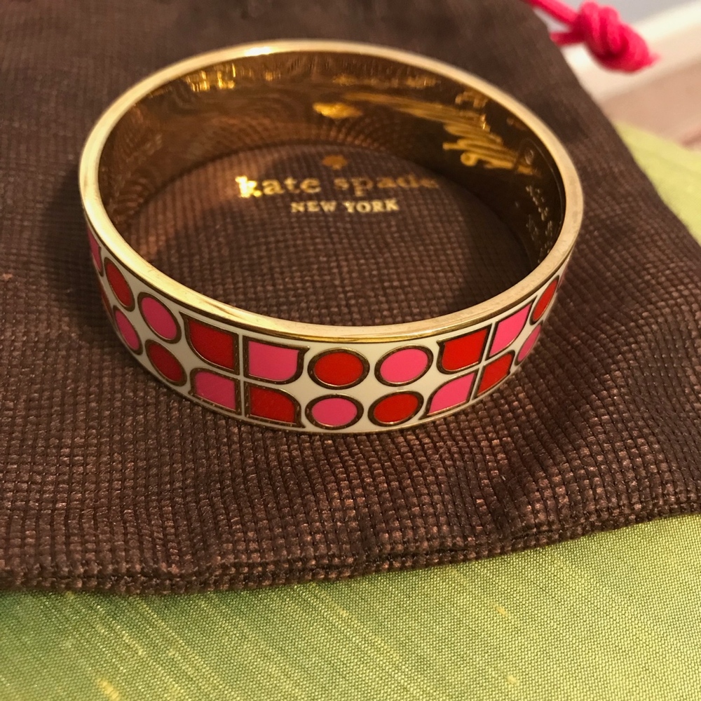 Kate Spade Enamel Bracelet "Have Courage" - Picture 4 of 5